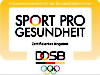 Logo Sport Pro Gesundheit des Deutschen Olympischen Sportbund
