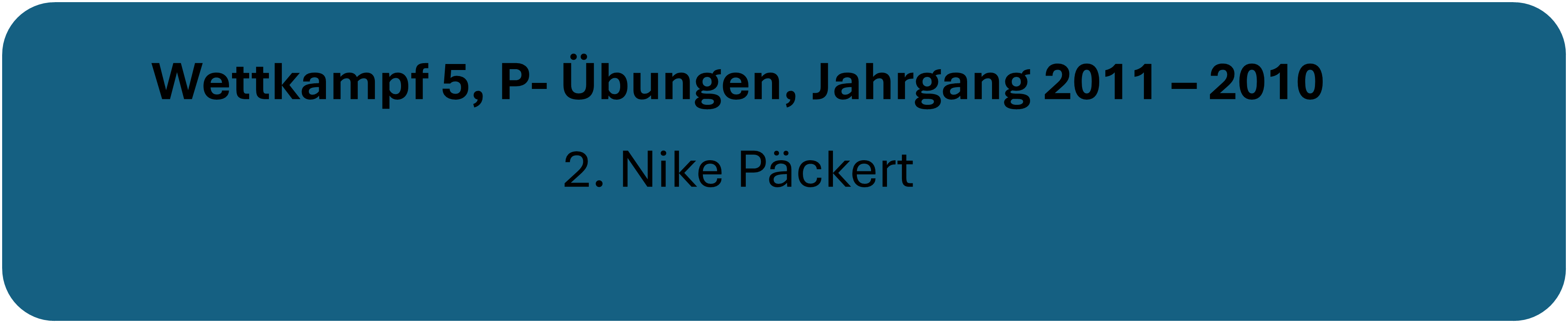 Ergebnisliste Stadmeisterschaften Lüdenscheid 2025